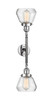 Fulton - 2 Light - 7 inch - Polished Chrome - Bath Vanity Light (208L-PC-G172)