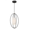 Dewdrop 1 Light Black Pendant (SC13171)