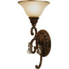 Florence 1 Light Multi Tone Bronze Wall Light (AC1834)