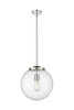 Beacon - 1 Light - 16 inch - Polished Nickel - Stem Hung - Pendant (221-1S-PN-G204-14)