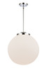 Beacon - 1 Light - 16 inch - Polished Chrome - Stem Hung - Pendant (221-1S-PC-G201-16)