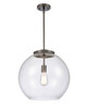 Athens - 1 Light - 16 inch - Oil Rubbed Bronze - Stem Hung - Pendant (221-1S-OB-G122-16-LED)