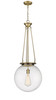 Beacon - 1 Light - 16 inch - Antique Brass - Chain Hung - Pendant (221-1P-AB-G204-16)