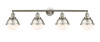 Hampden - 4 Light - 46 inch - Brushed Satin Nickel - Bath Vanity Light (215-SN-HFS-61-SN)