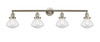 Olean - 4 Light - 43 inch - Brushed Satin Nickel - Bath Vanity Light (215-SN-G324-LED)