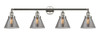 Cone - 4 Light - 44 inch - Polished Nickel - Bath Vanity Light (215-PN-G43)