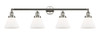 Cone - 4 Light - 44 inch - Polished Nickel - Bath Vanity Light (215-PN-G41-LED)