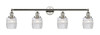 Colton - 4 Light - 42 inch - Polished Nickel - Bath Vanity Light (215-PN-G302-LED)