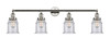 Canton - 4 Light - 42 inch - Polished Nickel - Bath Vanity Light (215-PN-G184-LED)