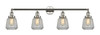 Chatham - 4 Light - 42 inch - Polished Nickel - Bath Vanity Light (215-PN-G142)