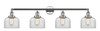 Bell - 4 Light - 44 inch - Polished Chrome - Bath Vanity Light (215-PC-G72)