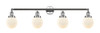Beacon - 4 Light - 42 inch - Polished Chrome - Bath Vanity Light (215-PC-G201-6-LED)