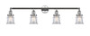Canton - 4 Light - 42 inch - Polished Chrome - Bath Vanity Light (215-PC-G182S)