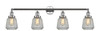Chatham - 4 Light - 42 inch - Polished Chrome - Bath Vanity Light (215-PC-G142)