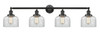 Bell - 4 Light - 44 inch - Oil Rubbed Bronze - Bath Vanity Light (215-OB-G72)
