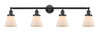 Cone - 4 Light - 42 inch - Oil Rubbed Bronze - Bath Vanity Light (215-OB-G61-LED)
