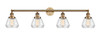 Fulton - 4 Light - 43 inch - Brushed Brass - Bath Vanity Light (215-BB-G172-LED)