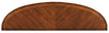 Butler Specialty Company Astor 54"W Demilune Console Table, Dark Brown (4146251)