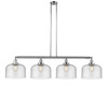 Bell - 4 Light - 54 inch - Polished Chrome - Stem Hung - Island Light (214-PC-G74-L-LED)