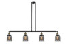 Bell - 4 Light - 50 inch - Black Antique Brass - Stem Hung - Island Light (214-BAB-G53-LED)
