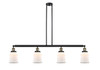 Canton - 4 Light - 51 inch - Black Antique Brass - Stem Hung - Island Light (214-BAB-G181-LED)