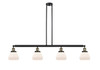 Fulton - 4 Light - 51 inch - Black Antique Brass - Stem Hung - Island Light (214-BAB-G171-LED)