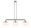 Bridgeton - 3 Light - 44 inch - Brushed Satin Nickel - Stem Hung - Island Light (213-SN-G691-12-LED)