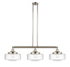 Bridgeton - 3 Light - 44 inch - Polished Nickel - Stem Hung - Island Light (213-PN-G694-12-LED)