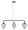 Geneseo - 3 Light - 38 inch - Polished Nickel - Stem Hung - Island Light (213-PN-G165-LED)