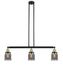 Bell - 3 Light - 38 inch - Black Antique Brass - Stem Hung - Island Light (213-BAB-G53)