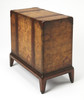 Butler Specialty Company Vasco 13 in. W Rectangular Wood Old World Map 2 Drawer Side Table, Medium Brown (2834070)
