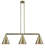 Appalachian - 3 Light - 40 inch - Antique Brass - Stem Hung - Island Light (213-AB-M13-AB)