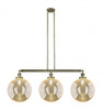 Beacon - 3 Light - 44 inch - Antique Brass - Stem Hung - Island Light (213-AB-G208-12)