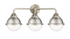 Hampden - 3 Light - 25 inch - Brushed Satin Nickel - Bath Vanity Light (288-3W-SN-HFS-62-SN-LED)