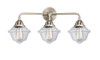 Oxford - 3 Light - 26 inch - Brushed Satin Nickel - Bath Vanity Light (288-3W-SN-G532-LED)
