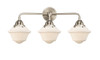 Oxford - 3 Light - 26 inch - Brushed Satin Nickel - Bath Vanity Light (288-3W-SN-G531-LED)