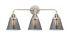 Cone - 3 Light - 24 inch - Polished Nickel - Bath Vanity Light (288-3W-PN-G63)