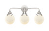 Beacon - 3 Light - 24 inch - Polished Chrome - Bath Vanity Light (288-3W-PC-G201-6-LED)