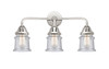 Canton - 3 Light - 23 inch - Polished Chrome - Bath Vanity Light (288-3W-PC-G184S-LED)