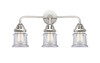 Canton - 3 Light - 23 inch - Polished Chrome - Bath Vanity Light (288-3W-PC-G182S-LED)