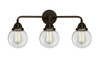 Beacon - 3 Light - 24 inch - Oil Rubbed Bronze - Bath Vanity Light (288-3W-OB-G202-6)