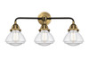 Olean - 3 Light - 25 inch - Black Antique Brass - Bath Vanity Light (288-3W-BAB-G322-LED)