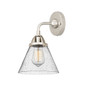 Cone - 1 Light - 8 inch - Polished Nickel - Sconce (288-1W-PN-G44-LED)