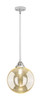Beacon - 1 Light - 10 inch - Polished Chrome - Cord hung - Mini Pendant (288-1S-PC-G208-10)