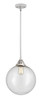 Beacon - 1 Light - 12 inch - Polished Chrome - Cord hung - Mini Pendant (288-1S-PC-G204-12)