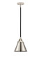 Appalachian - 1 Light - 8 inch - Black Polished Nickel - Cord hung - Mini Pendant (288-1S-BPN-M13-PN-LED)
