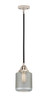 Stanton - 1 Light - 6 inch - Black Polished Nickel - Cord hung - Mini Pendant (288-1S-BPN-G262-LED)