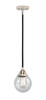 Beacon - 1 Light - 6 inch - Black Polished Nickel - Cord hung - Mini Pendant (288-1S-BPN-G204-6)