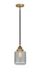 Stanton - 1 Light - 6 inch - Black Antique Brass - Cord hung - Mini Pendant (288-1S-BAB-G262)