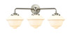 Oxford - 3 Light - 26 inch - Brushed Satin Nickel - Bath Vanity Light (284-3W-SN-G531)